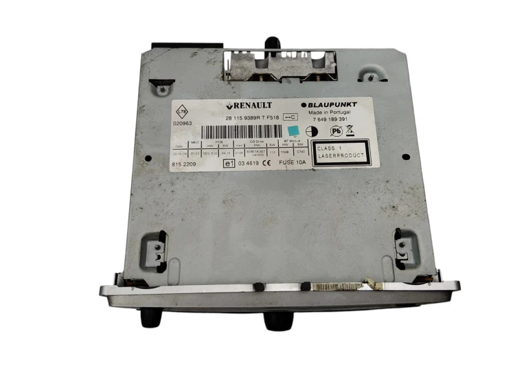 RADIO RENAULT SCENIC III (2009-2011) 1.9 DCI 130KM 281159389R T F518