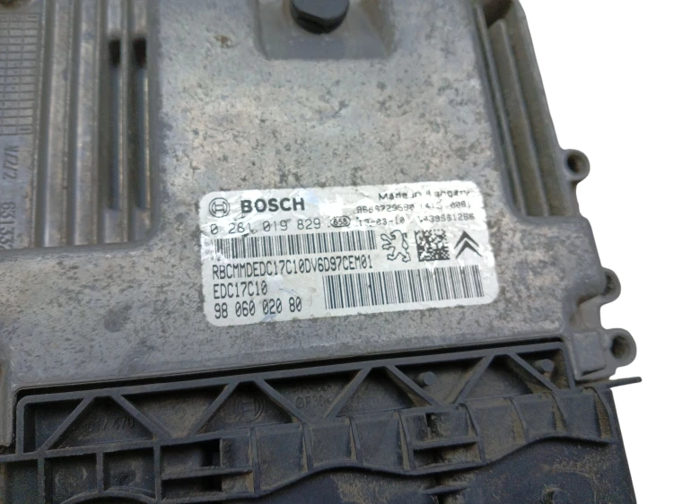 KOMPUTER STEROWNIK SILNIKA CITROEN C3 PICASSO LIFT (2012-2017) 1.6 e-HDI 92