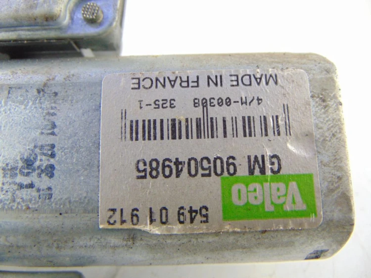 MECHANIZM WYCIERACZKI TYŁ OPEL VECTRA B 1.6 16V 90504985