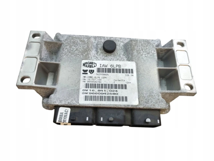 KOMPUTER STEROWNIK SILNIKA PEUGEOT 307 407 CITROEN C4 PICASSO 1.8 16V 125KM