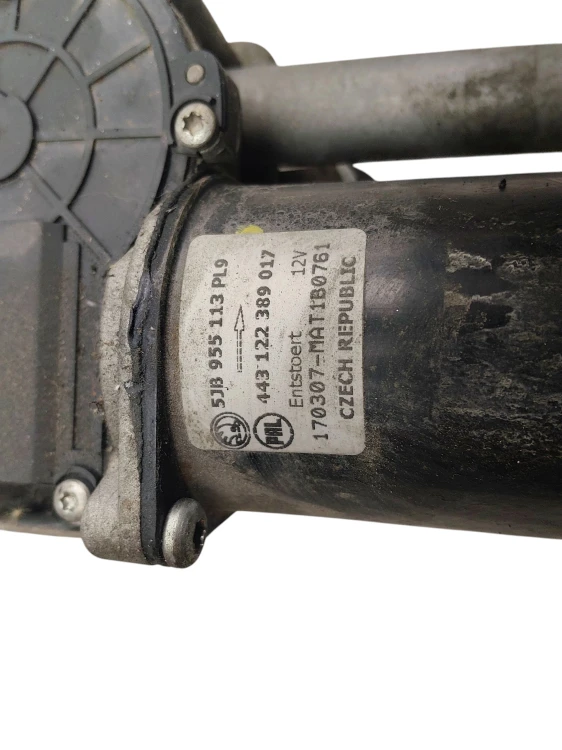 MECHANIZM WYCIERACZEK PRZÓD SKODA FABIA III (2014-2018) 1.0 MPI 75KM 5JB955