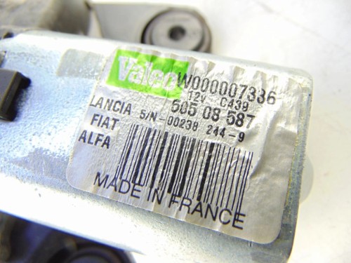 MECHANIZM WYCIERACZKI TYŁ ALFA ROMEO MITO (2008-2018) 1.4 16V 50508587