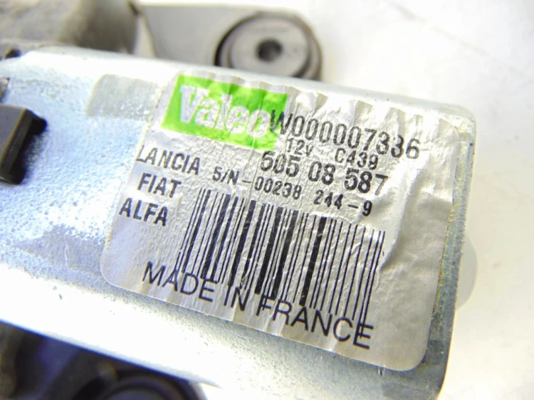 MECHANIZM WYCIERACZKI TYŁ ALFA ROMEO MITO (2008-2018) 1.4 16V 50508587