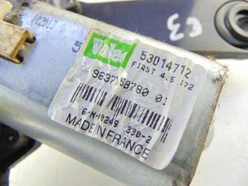 MECHANIZM WYCIERACZKI TYŁ CITROEN C3 I (2002-2005) 1.4 HDI 963715878001