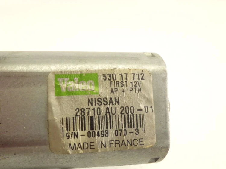 MECHANIZM WYCIERACZKI TYŁ NISSAN PRIMERA P12 1.8 16V 28710AU200-01
