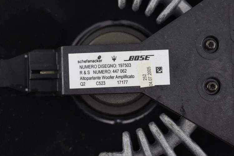 GŁOŚNIK SUBWOOFER MASERATI Quattroporte V(2004-2012) 197503