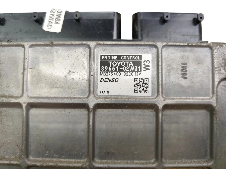 KOMPUTER STEROWNIK SILNIKA TOYOTA AURIS I E15 LIFT (2009-2012) 1.33 VVT-I 9