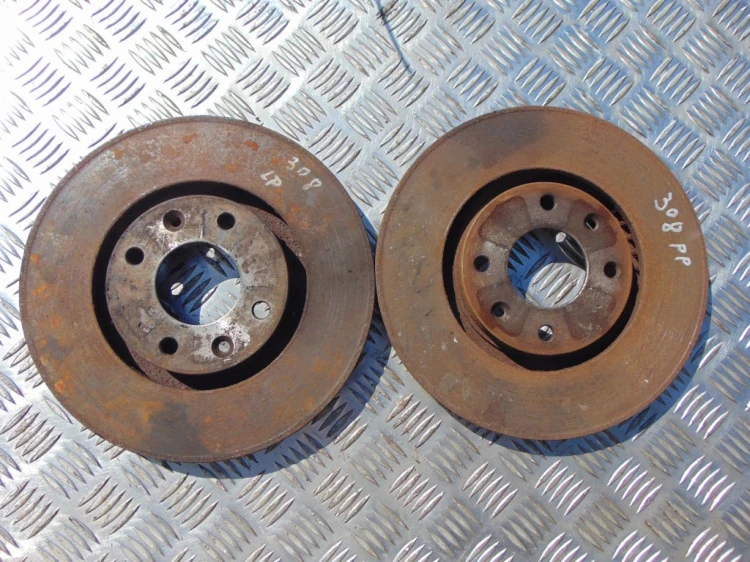 TARCZE HAMULCOWE PRZÓD PEUGEOT 308 T7 (2007-2013) 1.6 HDI
