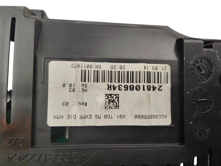 LICZNIK RENAULT LAGUNA III LIFT (2010-2015) 2.0 DCI 173KM 248108634R