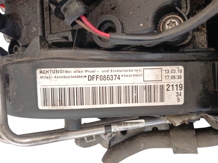 SILNIK KOMPLETNY SKODA OCTAVIA III LIFT (2016-2020) 2.0 TDI 150KM DFFA