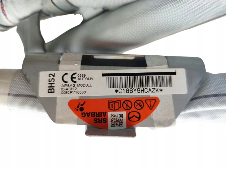 KURTYNA POWIETRZNA PRAWA MAZDA 3 III BM/BN LIFT (2016-2018) 2.0 SKYACTIV 12