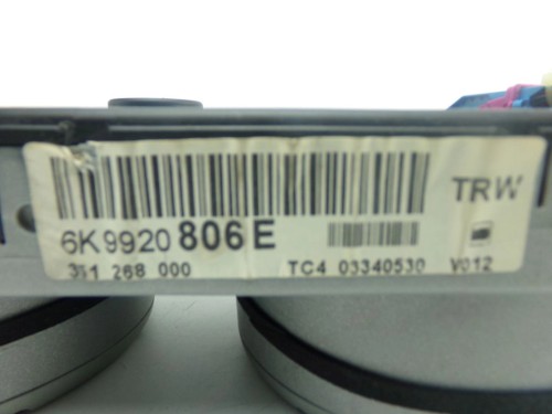 LICZNIK VOLKSWAGEN LUPO 6K9920806E