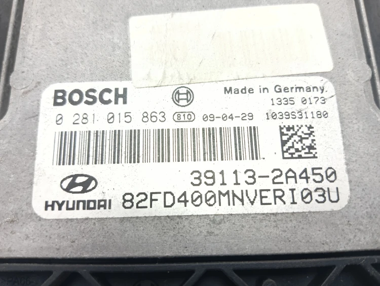 KOMPUTER STEROWNIK SILNIKA HYUNDAI I30 I (2007-2010) 1.6 CRDI 116KM 39113-2