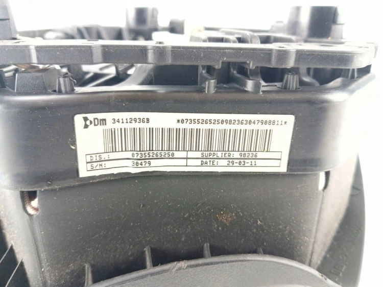 PODUSZKA KIEROWCY FIAT FIORINO (2008-2015) 1.3 JTD 75KM 07355265250