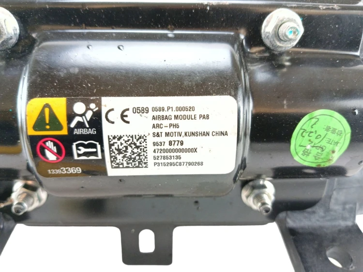 PODUSZKA PASAŻERA OPEL MOKKA A (2012-2016) 1.6 CDTI 136KM 527853135