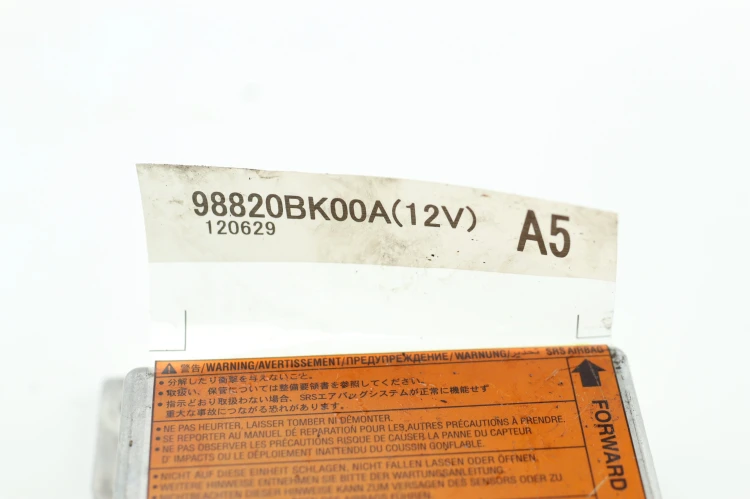 SENSOR PODUSZEK NISSAN QASHQAI J10 LIFT (2009-2013) 1.6 DCI 130KM 98820BK00