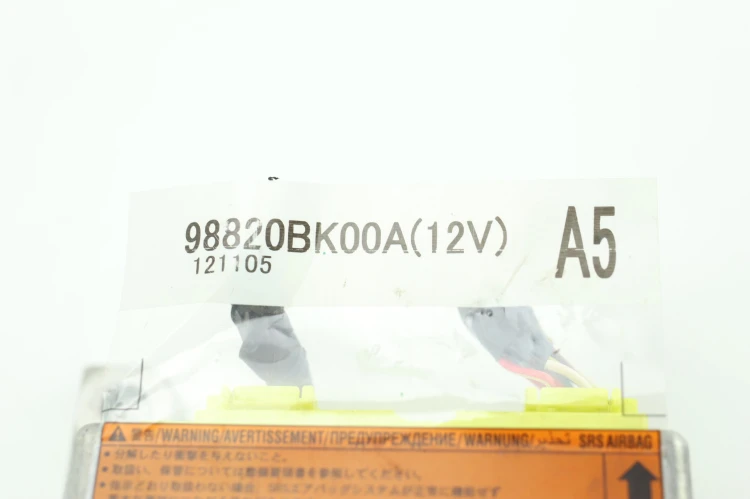 MODUŁ AIRBAG NISSAN QASHQAI J10 LIFT (2009-2013) 1.6 DCI 130KM 98820BK00A