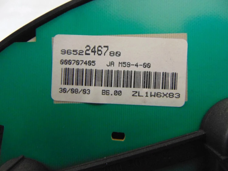 LICZNIK CITROEN BERLINGO II (2003-2010) 9652246780