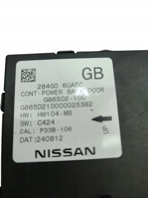 MODUŁ STEROWNIK NISSAN QASHQAI J12 LIFT (2024-) 1.3 DIG-T 140KM 284G0-6UA5C