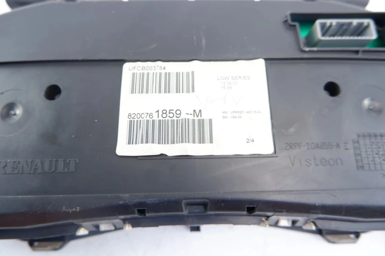 LICZNIK RENAULT CLIO III (2005-2009) 8200761859M