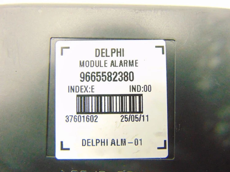 MODUŁ ALARMU PEUGEOT 508 9665582380