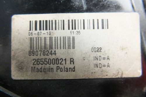 LAMPA PRAWY TYŁ RENAULT LAGUNA III (2007-) 2.0 DCI