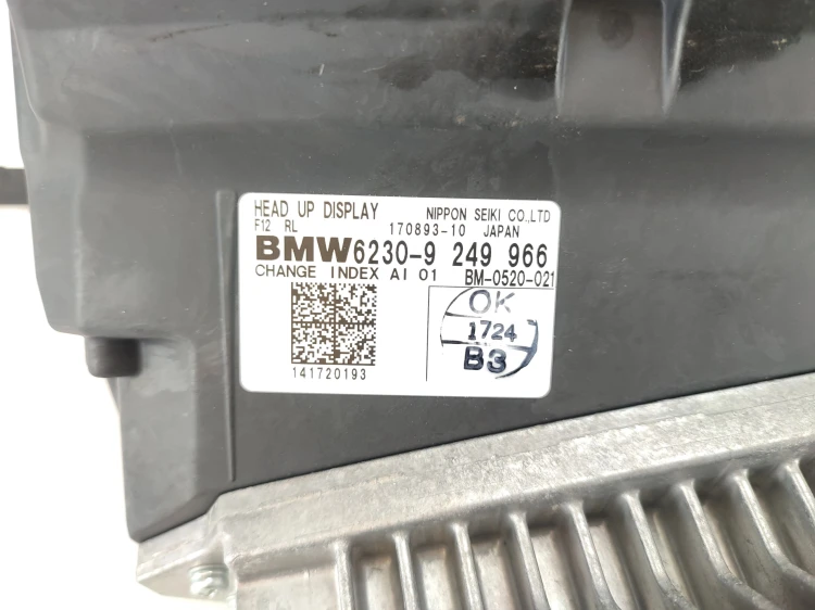 WYŚWIETLACZ HEAD UP BMW 6 F13 (2010-2014) 3.0 D 313KM 9249966