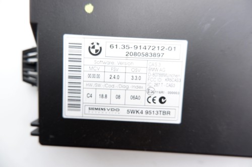 MODUŁ STEROWNIK BMW E81 LIFT (2007-2011) 2.0 143KM 9147212