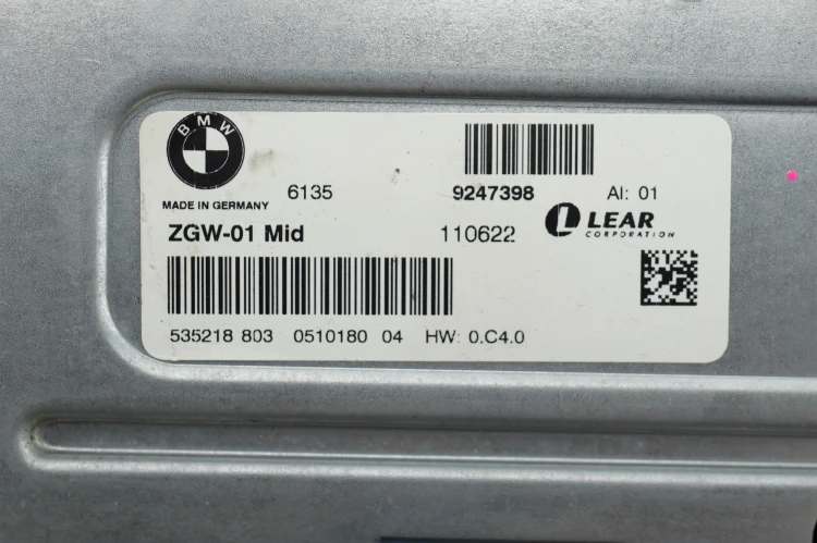 MODUŁ STEROWNIK BMW F10 (2010-2013) 2.0 D 184KM 9247398