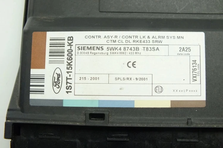 MODUŁ KOMFORTU FORD MONDEO MK3 (2001-2007) 1S7T15K600-KB