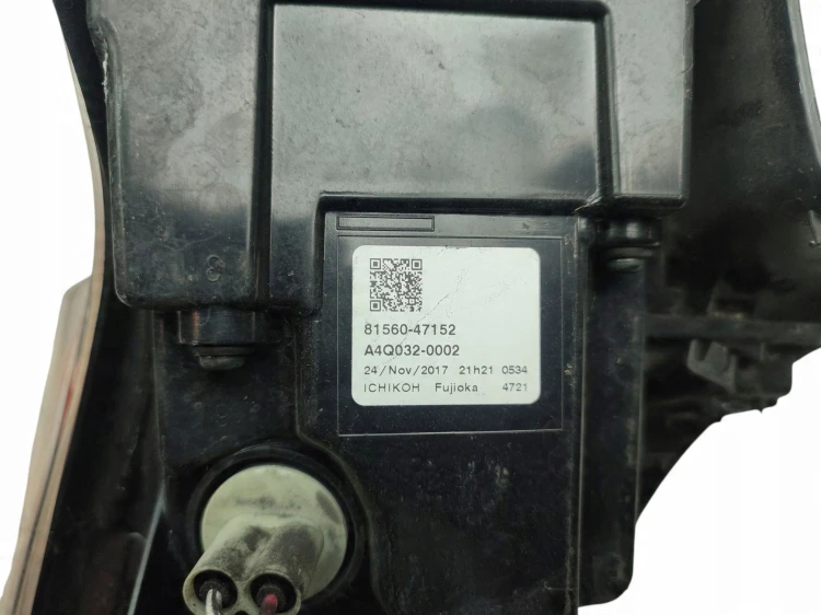 LAMPA LEWY TYŁ TOYOTA PRIUS IV (2016-2019) 1.8 HYBRID 122KM 81560-47152