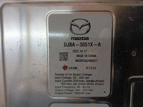 PRZETWORNICA INWERTER MAZDA MX-30 (2020-) 35.5 kWh 145KM DJBA-3051X-A