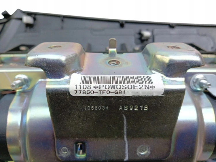PODUSZKA PASAŻERA ZAŚLEPKA HONDA JAZZ III (2008-2011) 1.3 100KM 77850-TF0-G