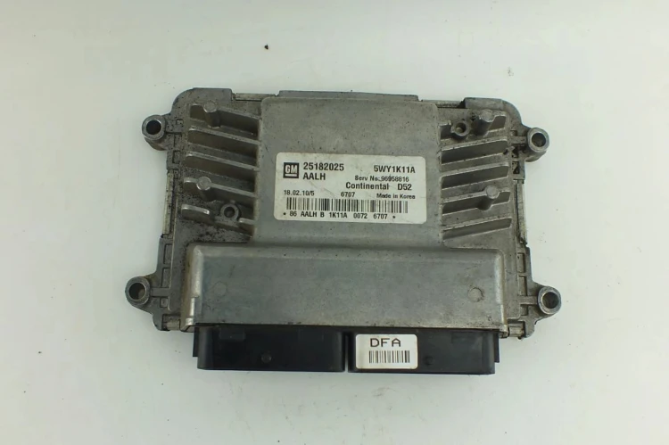 KOMPUTER STEROWNIK SILNIKA CHEVROLET SPARK III (2009-2015) 1.0 16V 50KM 251