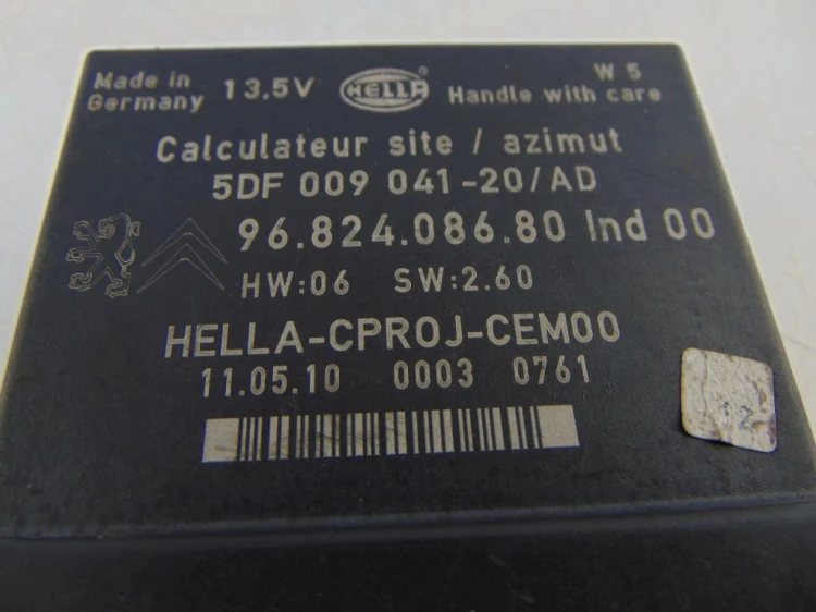 STEROWNIK ŚWIATEŁ CITROEN C4 PICASSO (2006-2013) 9682408680
