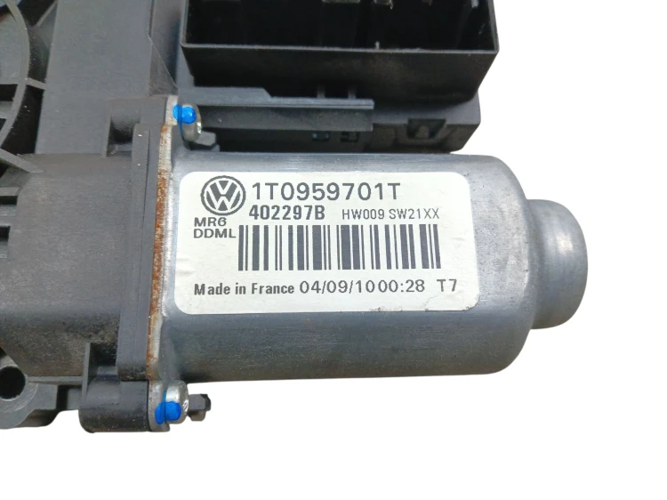MODUŁ SILNICZEK SZYB LEWY PRZÓD SKODA OCTAVIA II LIFT (2008-2013) 1.9 TDI 1