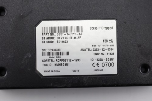 MODUŁ BLUETOOTH FORD FOCUS MK3 2.0 16V DB5T-14D212-AE