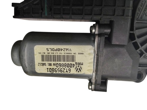 MODUŁ SILNICZEK SZYB PRAWY PRZÓD VOLKSWAGEN POLO IV 9N3 LIFT (2005-2009) 1.