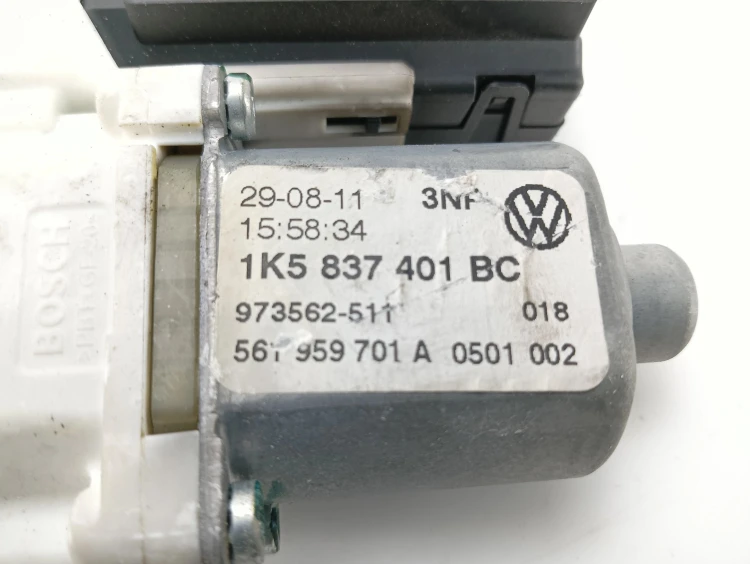 MODUŁ SILNICZEK SZYB LEWY PRZÓD VOLKSWAGEN GOLF VI (2008-2016) 1.6 TDI 90KM