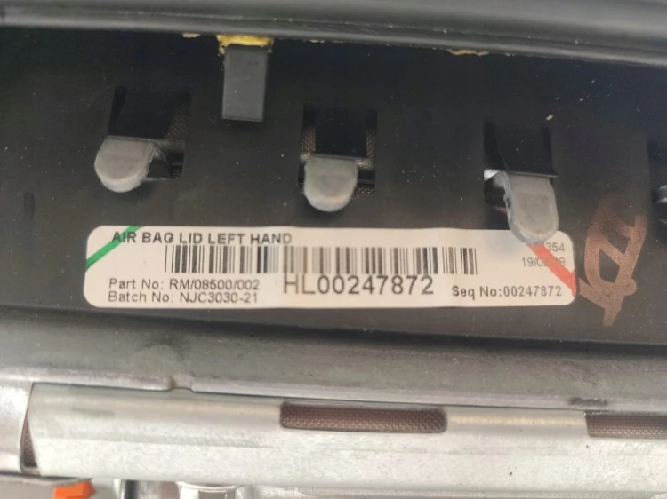 PODUSZKA PASAŻERA ZAŚLEPKA NISSAN NOTE I E11 LIFT (2008-2012) 1.4 16V 88KM