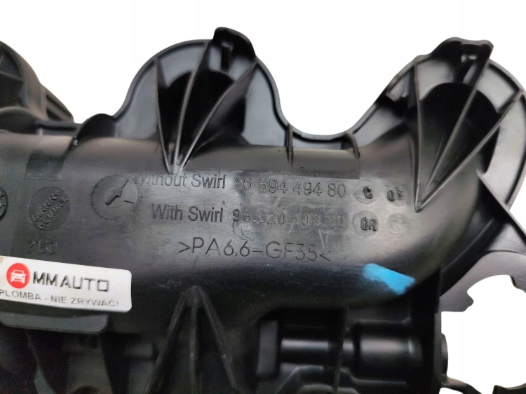 KOLEKTOR SSĄCY PEUGEOT 407 (2004-2008) 2.2 HDI 170KM 9659449480