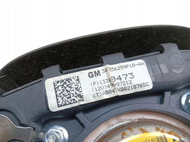 PODUSZKA KIEROWCY OPEL MERIVA B (2010-2013) 1.4 T 120KM 13300473