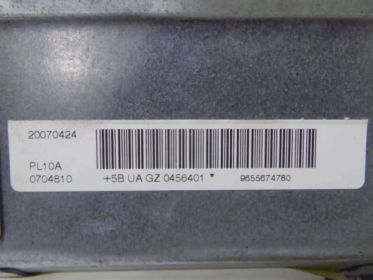 PODUSZKA PASAŻERA PEUGEOT 307 LIFT (2005-2008)