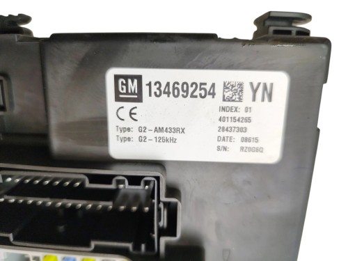 MODUŁ KOMFORTU OPEL MERIVA B LIFT (2013-2017) 1.4 T 120KM 13469254