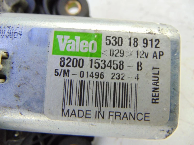 MECHANIZM WYCIERACZKI TYŁ RENAULT SCENIC II (2003-2005) 8200153458