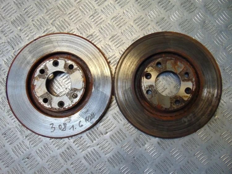 TARCZE HAMULCOWE PRZÓD PEUGEOT 308 T7 (2007-2013) 1.6 HDI