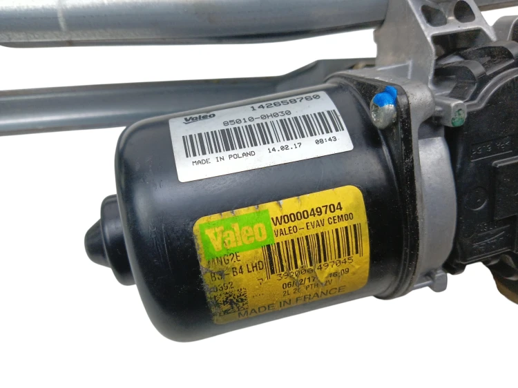 MECHANIZM WYCIERACZEK PRZÓD CITROEN C1 II (2014-2022) 1.0 VTI 69KM 14265876