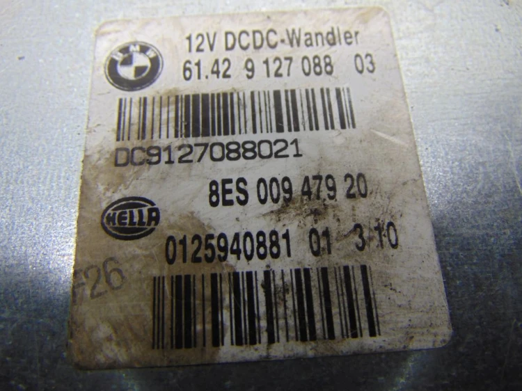 MODUŁ NAPIĘCIA BMW E87 LIFT 2.0D N47 912708803