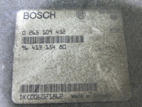MODUŁ ESP PEUGEOT 607 (1999-2004) 9641315480
