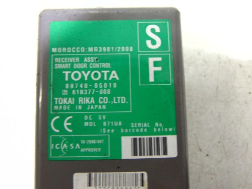MODUŁ ZAMKA CENTRALNEGO TOYOTA AVENSIS III T27 89740-05010